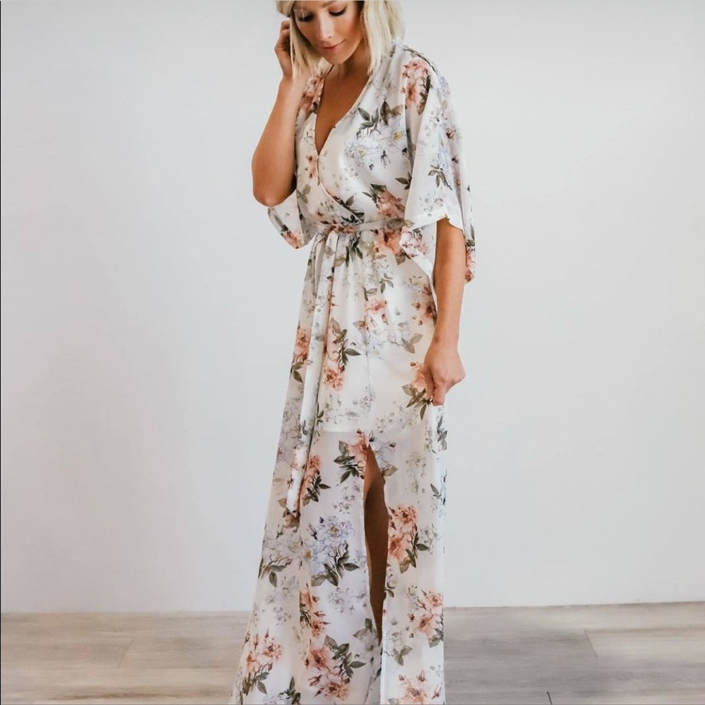 Balticborn Kia Floral Maxi Dress